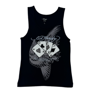 lost cards rhinestone rib tank